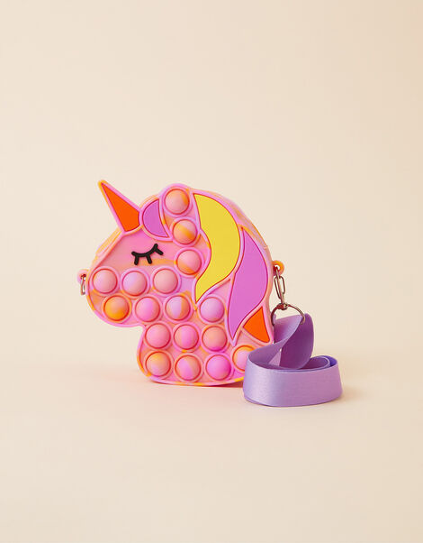 Kids Unicorn Push Popper Bag, , large