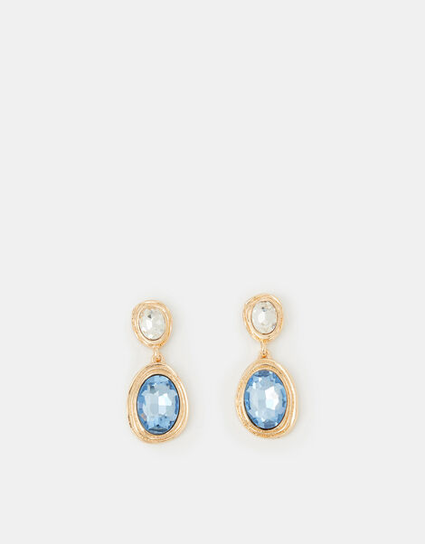 Mini Gemstone Drop Earrings, , large