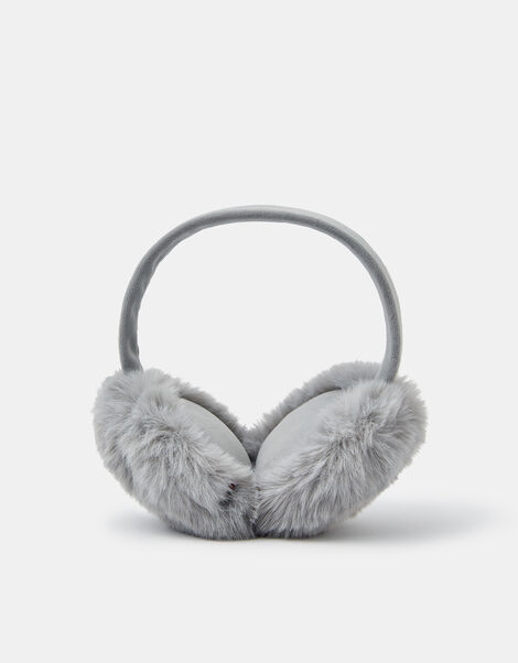 Faux Fur Earmuffs, , large
