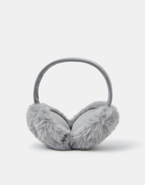 Faux Fur Earmuffs, , large