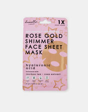 Danielle Creations Anti-Ageing Rose Gold Shimmer Face Mask, , large