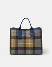 Check Print Handheld Bag, , large