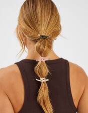 4-Pack Knot Cord Hair Bands, , large