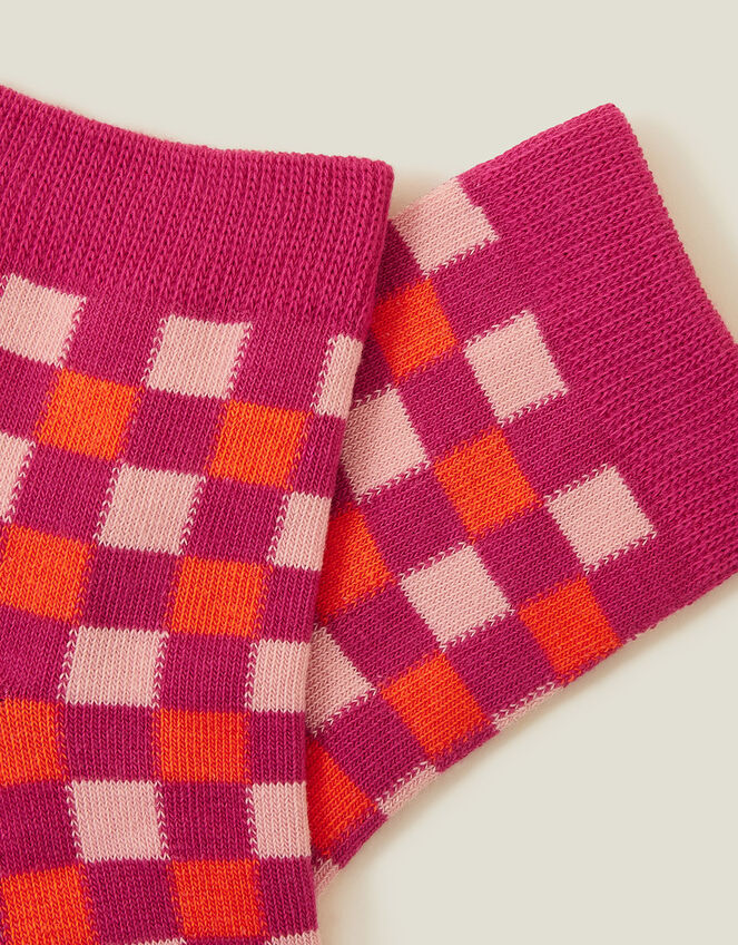 Checkerboard Socks, , large