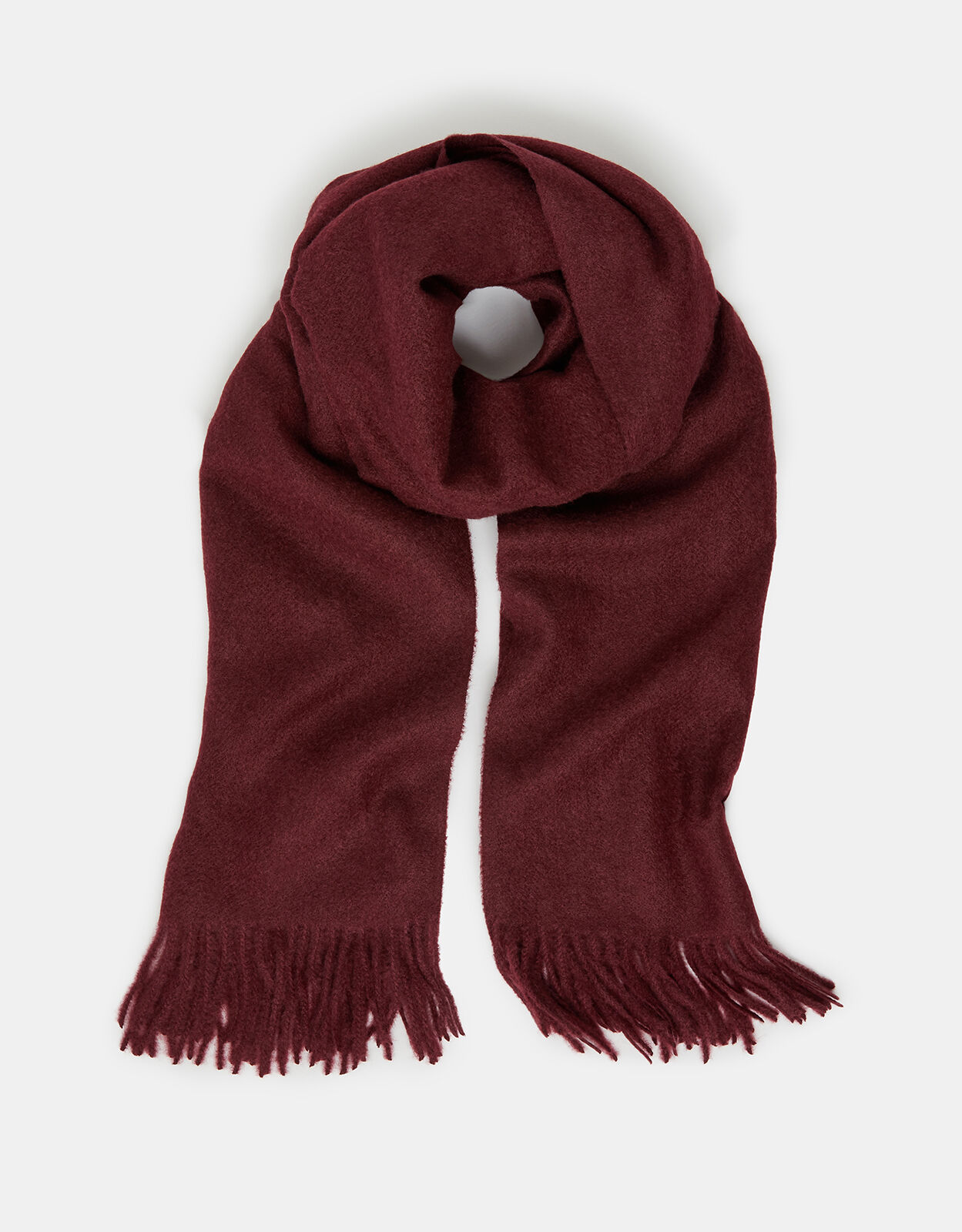Holly Super Soft Blanket Scarf Burgundy