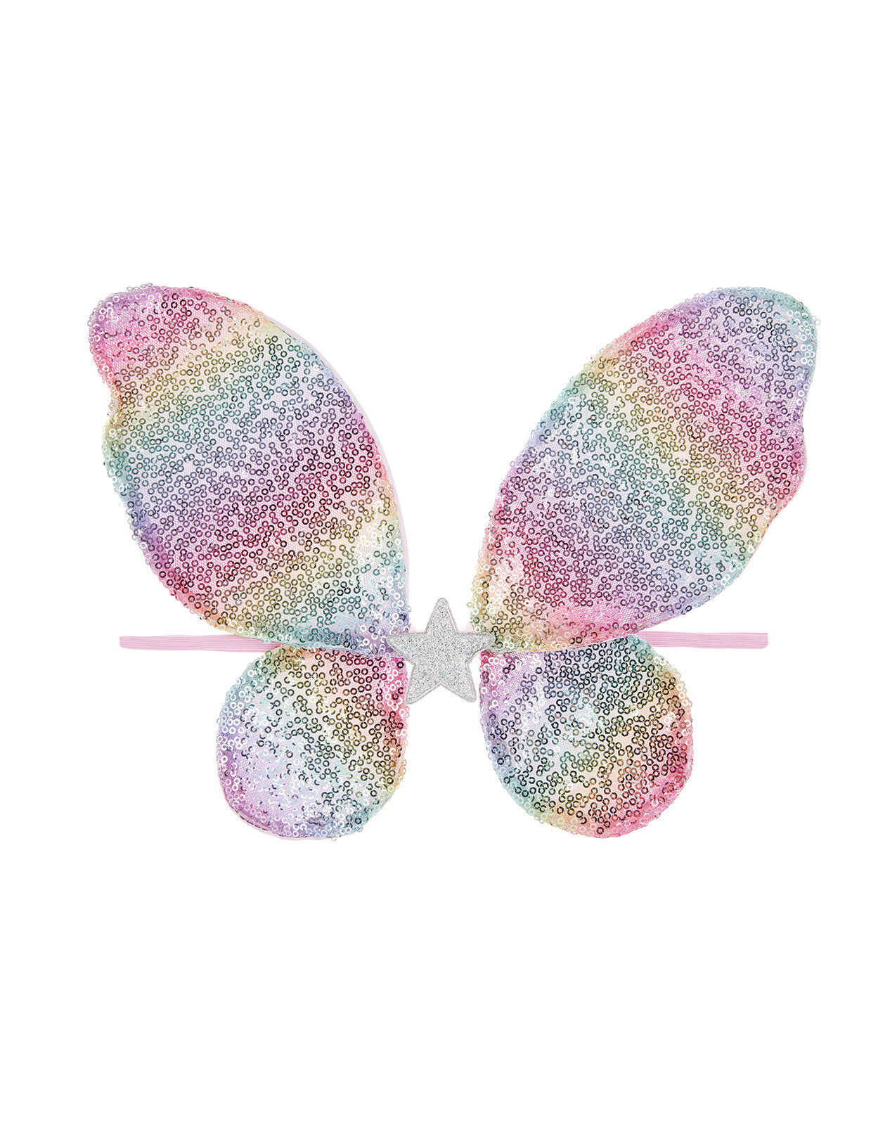 Sequin Rainbow Fairy Wings
