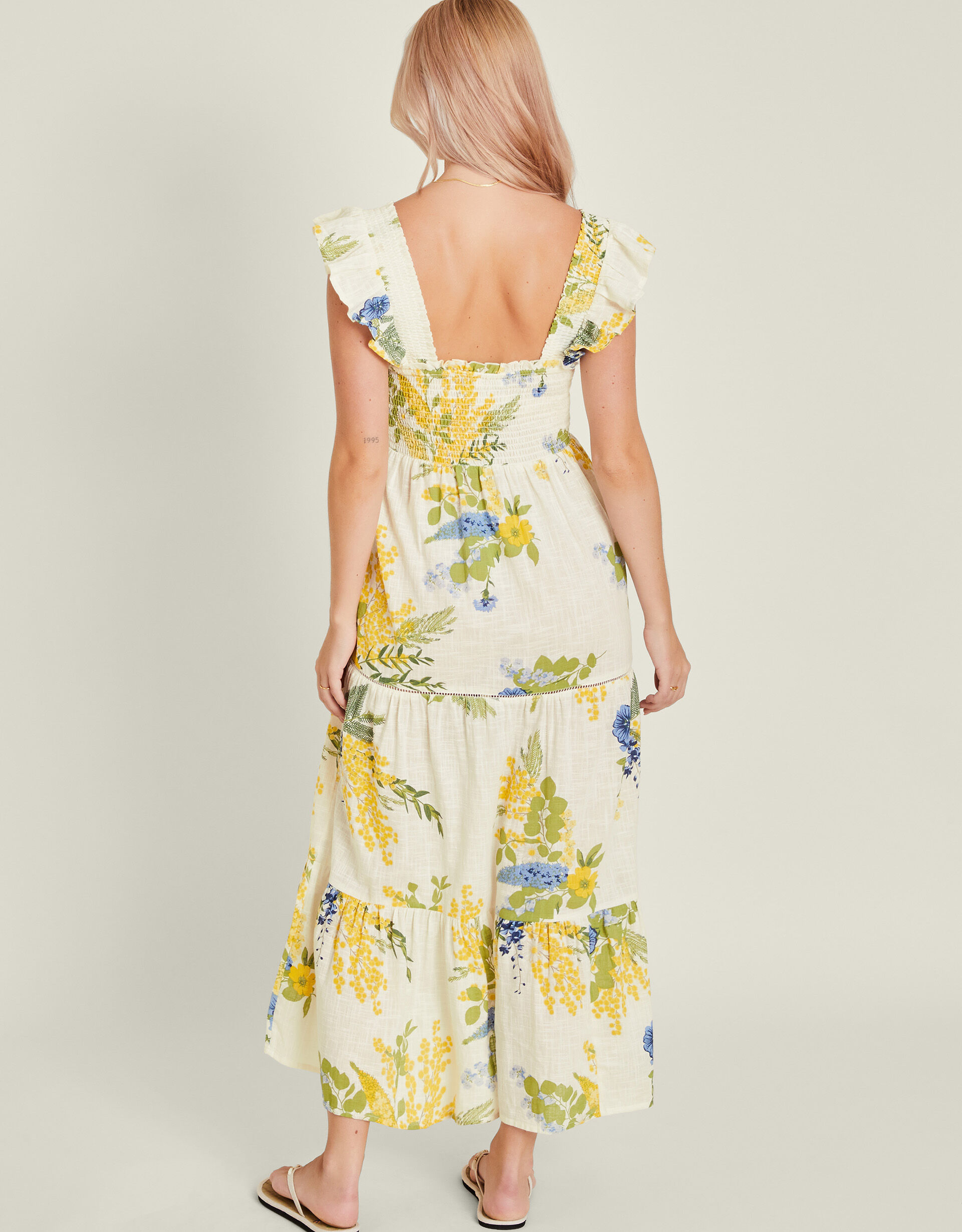 How to accessorize a floral maxi dress sales