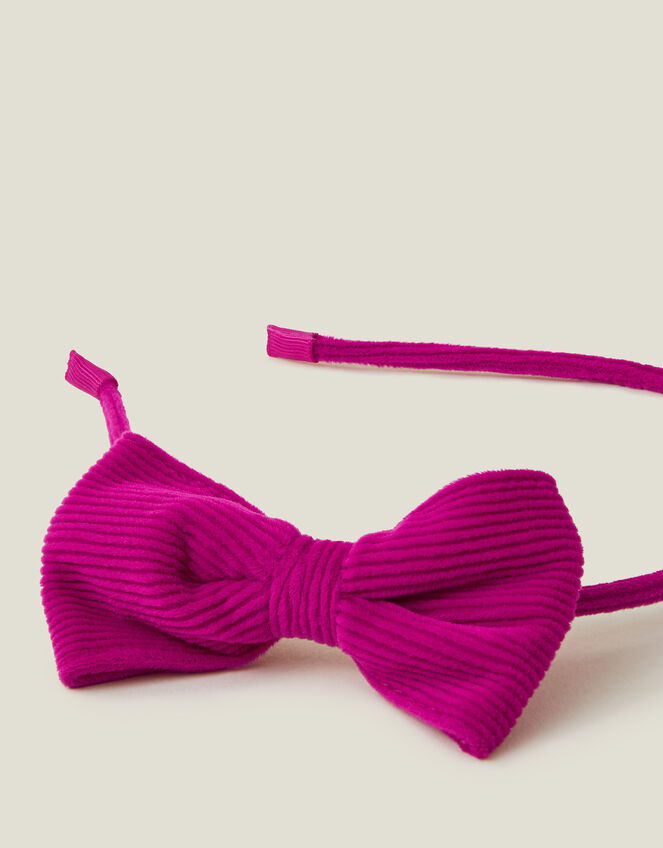 Girls Bow Headband, , large