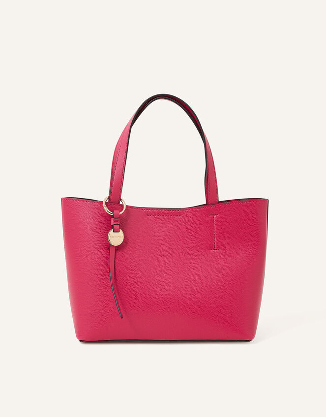 Mini Classic Handheld Bag, Pink (FUCHSIA), large