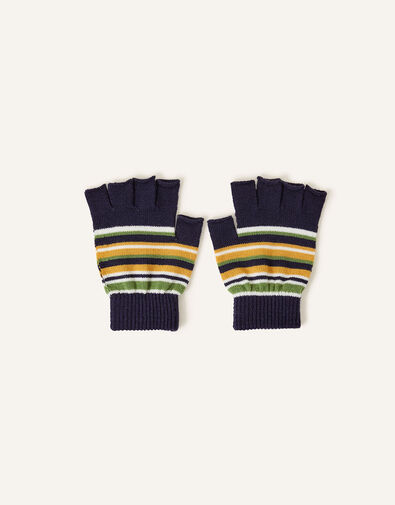 Stripe Fingerless Glove, , large