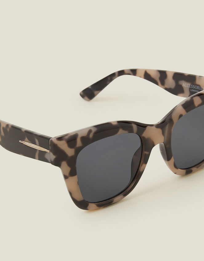 Chunky Tort Square Sunglasses, , large