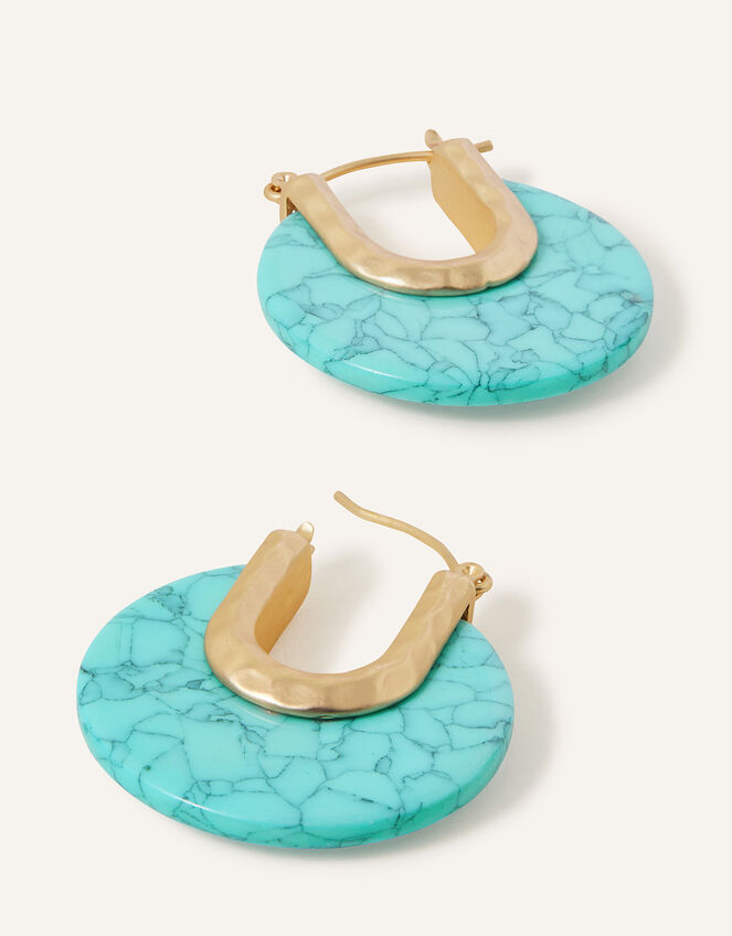 Resin Circle Earrings, , large