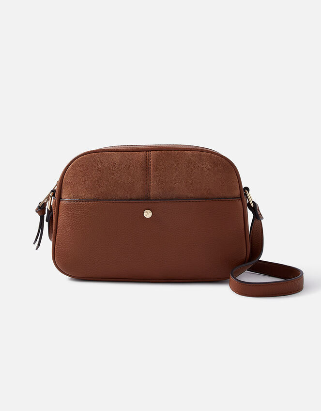 Abby Cross-Body Bag, Tan (TAN), large