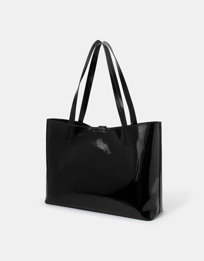 Patent Tote Bag, , large
