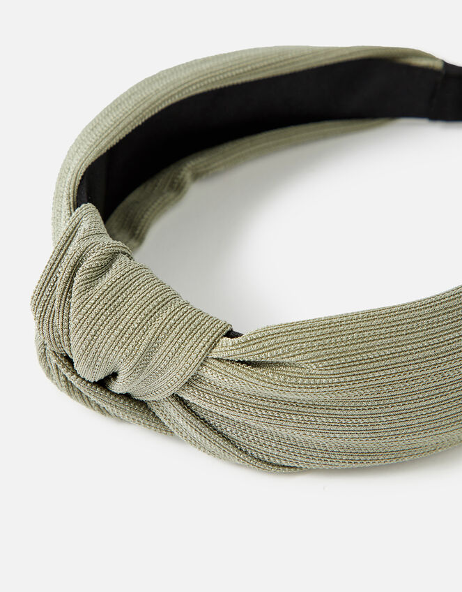 Soft Textured Knot Headband , , large