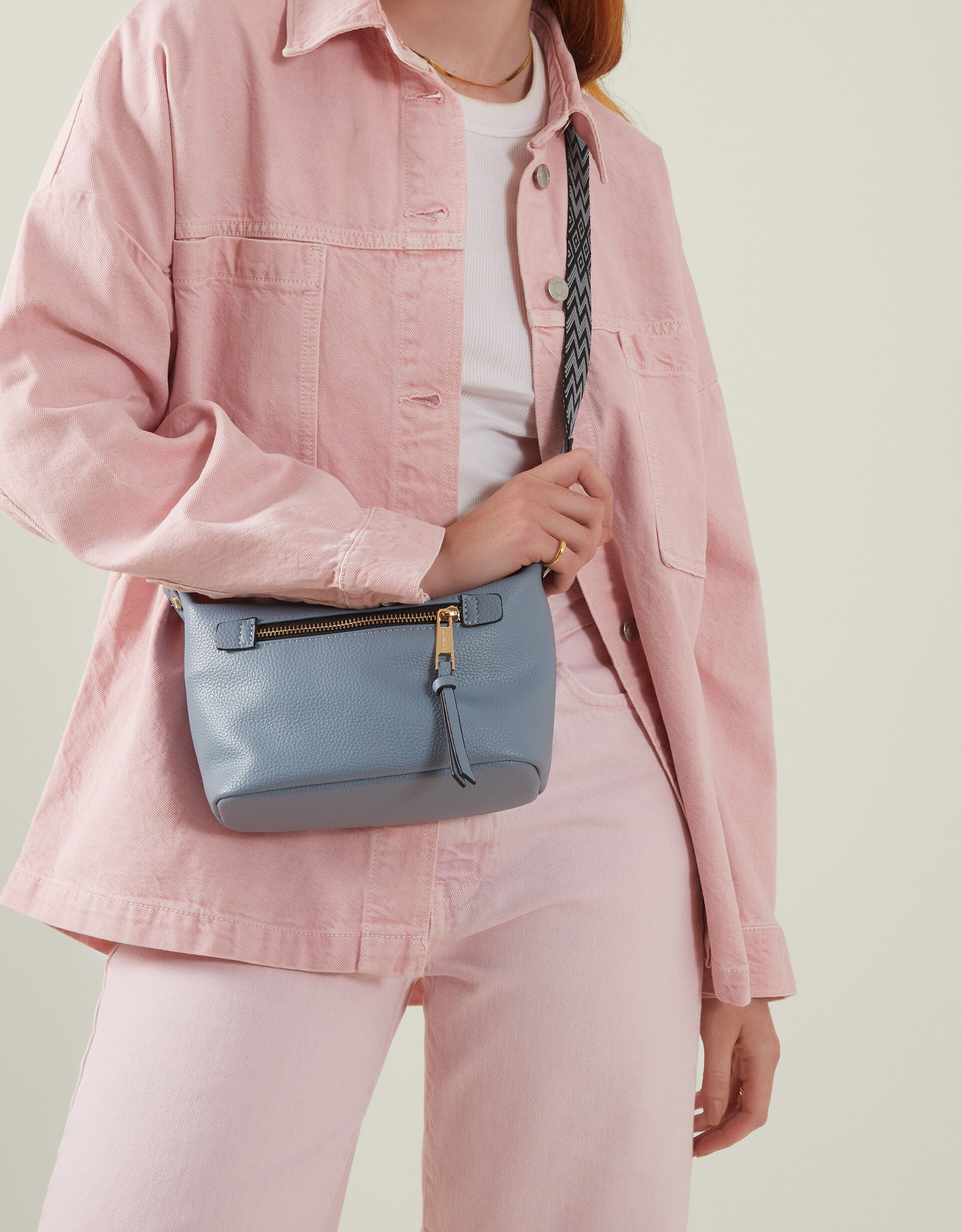 Mini Cross Body Bag Blue
