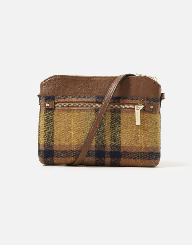 Carrie Check Cross-Body Bag, , large