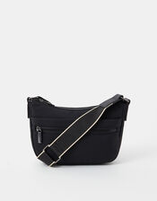 Nylon Cross Body Bag, , large