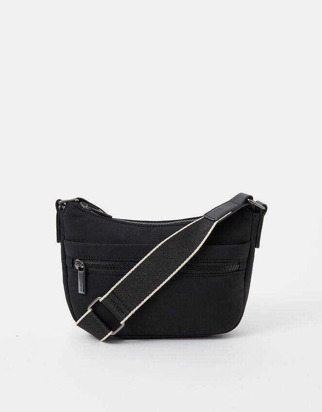 Nylon Cross Body Bag, , large