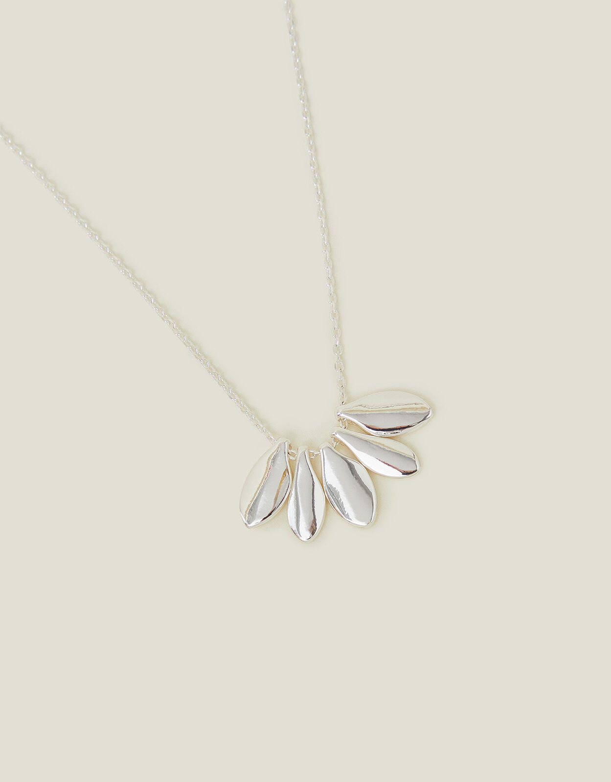Long silver on sale necklace cheap