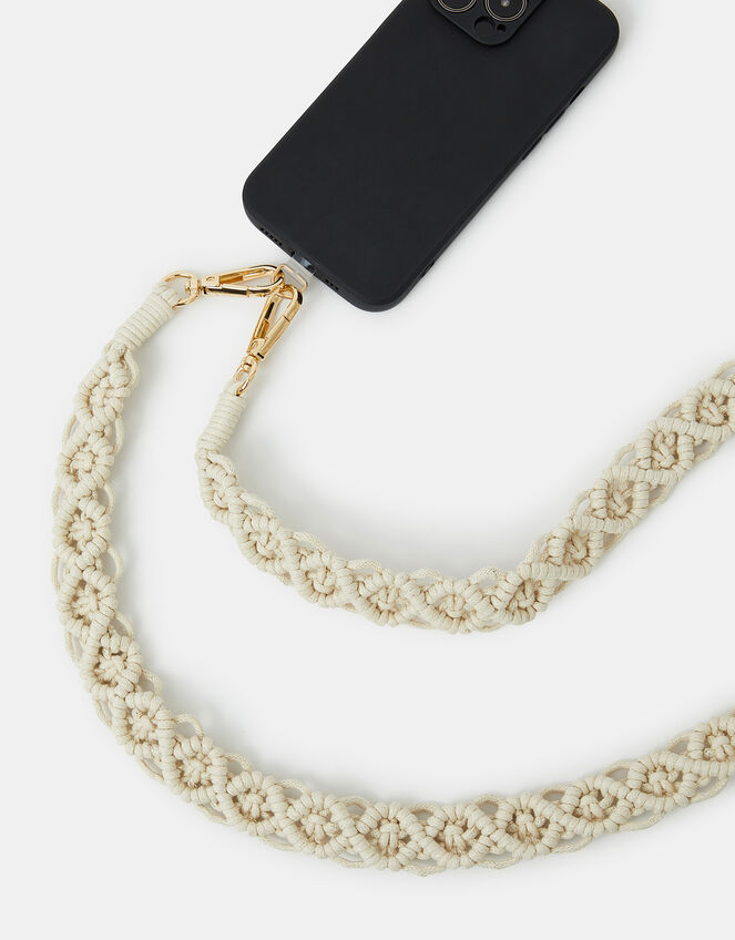 Macrame Phone Strap, , large