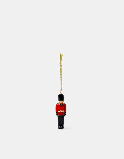 Enamel London Guard Christmas Tree Decoration, , large