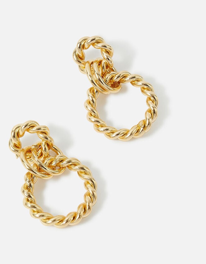 Chain Link Earrings, , large