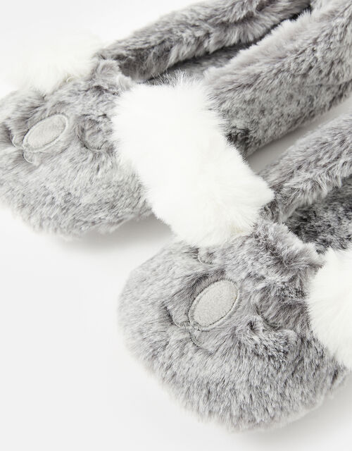 Koala Slippers, Grey (GREY), large