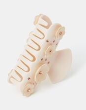 Diamant&eacute; Flower Claw Clip, , large