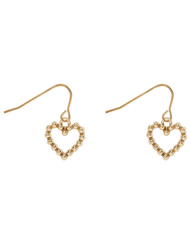 Gold-Plated Chain Stud Earrings, , large