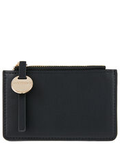 Shoreditch Card Holder with Charm, Black (BLACK), large