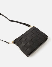 Hayley Weave Cross-Body Bag , , large