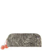 Zebra Print Pencil Case, , large