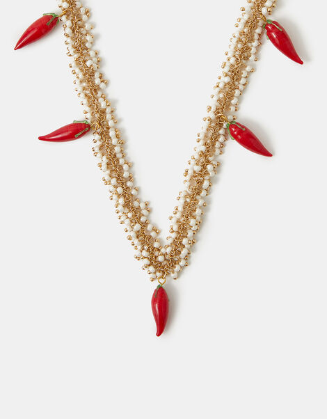 Statement Child Bead Necklace, , large