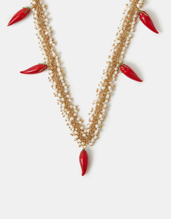 Statement Child Bead Necklace, , large
