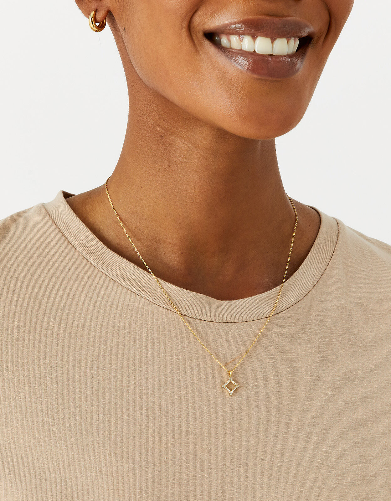Z for accessorize discount gold plated necklace