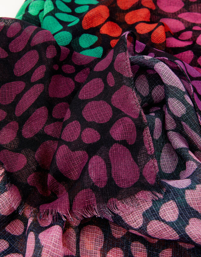 Rainbow Teardrop Scarf, , large