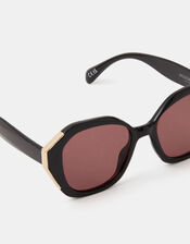 Oversized Geometric Sunglasses , , large