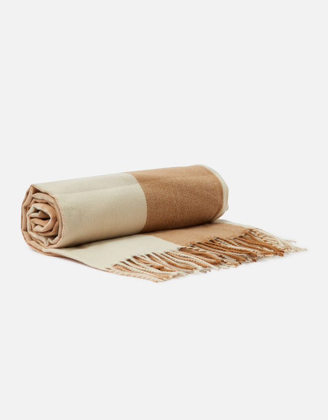 Oversized Check Throw, , large