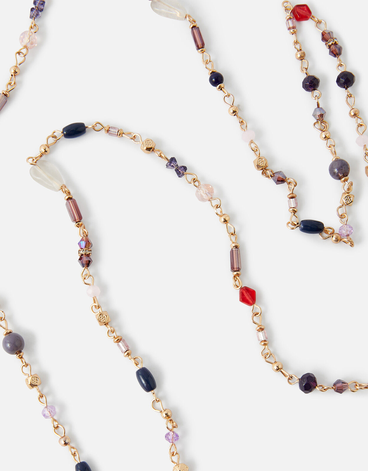 Bead outlet rope necklace