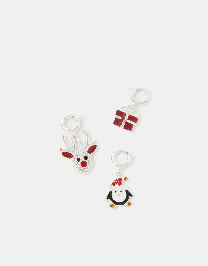 3-Pack Christmas Animals Jewellery Charms, , large