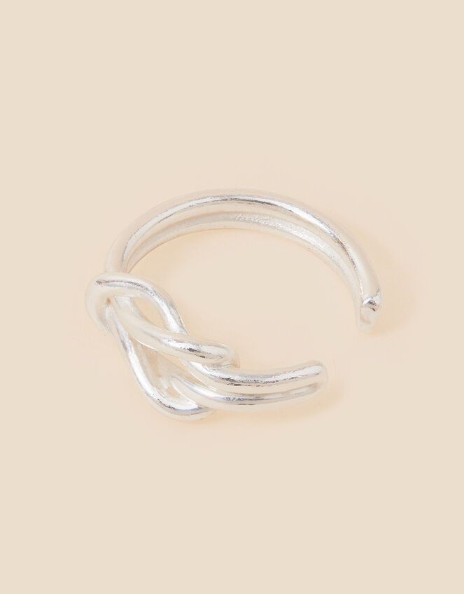 Sterling Silver Knot Ear Cuff Sterling silver Accessorize UK