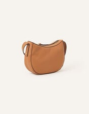 Scoop Cross-Body Bag, Tan (TAN), large