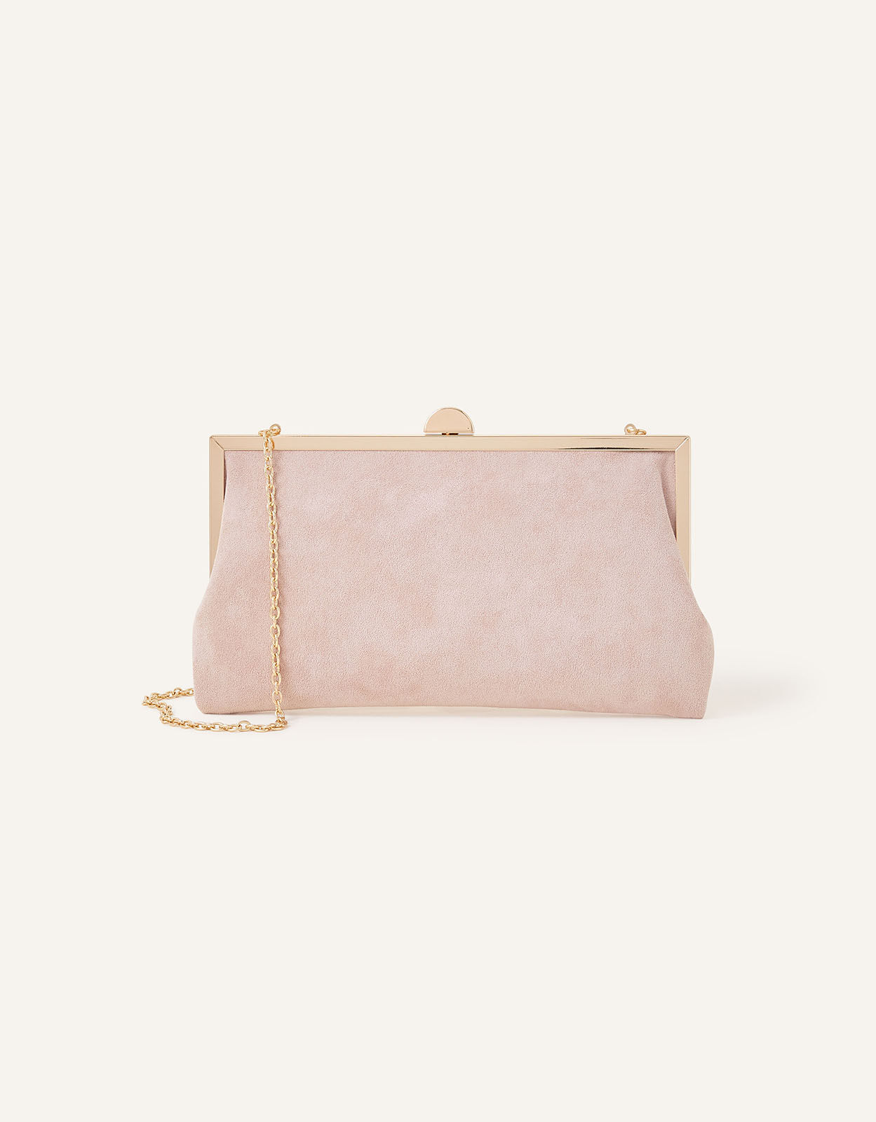 Nude pink clutch sales