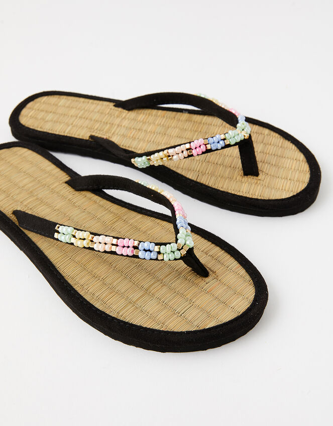 Multi-Coloured Beaded Seagrass, Multi (PASTEL-MULTI), large