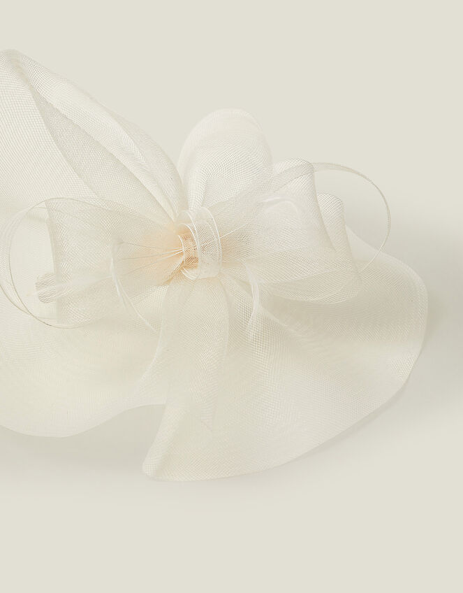 Mini Crin Fascinator, Ivory (IVORY), large