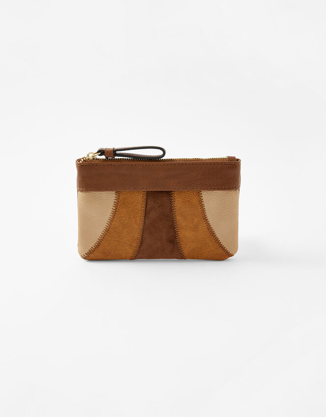 Eloise Patchwork Purse, Tan (TAN), large