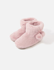 Super Soft Slipper Boots, Pink (PINK), large