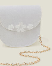 Girls Gem Flower Mini Bag, , large
