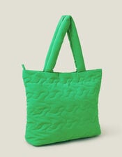 Quilted Shopper Bag, , large